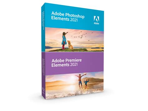 Screenshot showing Photoshop Elements 2021 bundled with Premiere Elements 2021