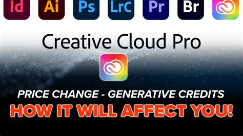 Infographic showing the flow of generative credits in Adobe Creative Cloud
