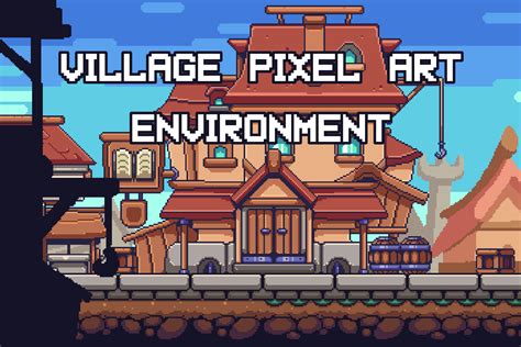 Final pixel art environment