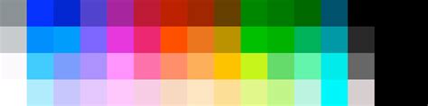 NES color palette example
