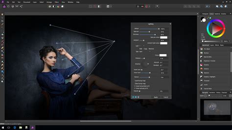 Examples of professional graphics created with Affinity Designer