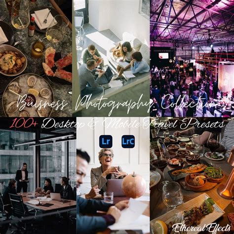 A collection of diverse Lightroom presets displayed visually