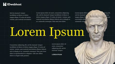A side-by-side comparison of Lorem Ipsum and real content in a web layout.