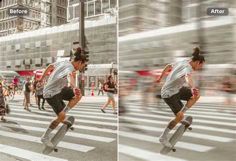 Example of Motion Blur effect in Procreate