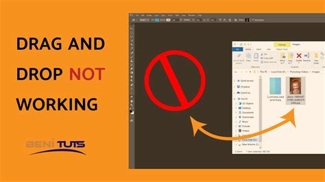Drag and drop image from desktop into Photoshop