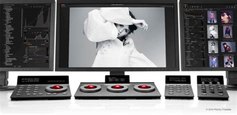 Tangent control panel with Capture One software