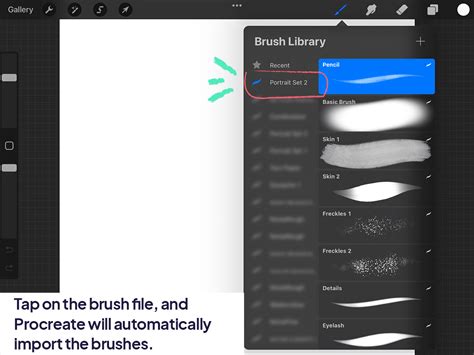 Importing brushes in Procreate using the Files app