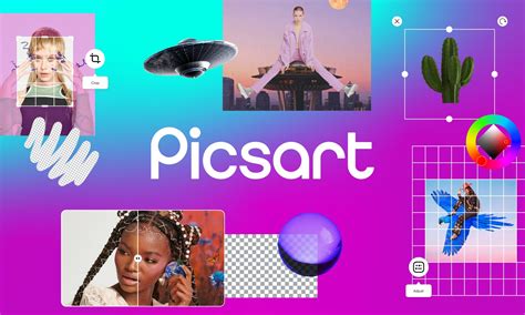 Infographic showing the growth of PicsArt user base and edits made.