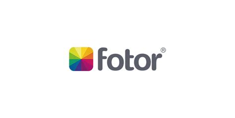 Fotor AI logo animation interface showing customization options
