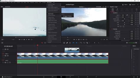 DaVinci Resolve Dual Timeline