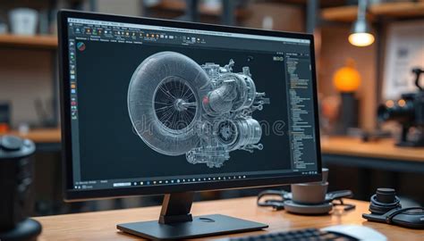 Illustration of a computer screen displaying CorelDRAW software with various design elements.