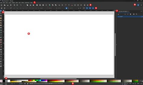 Inkscape UI showing the Stars and Polygons tool and grid settings