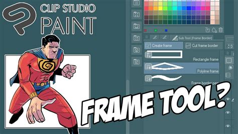 CLIP Studio Paint Frame Border Tool Icon