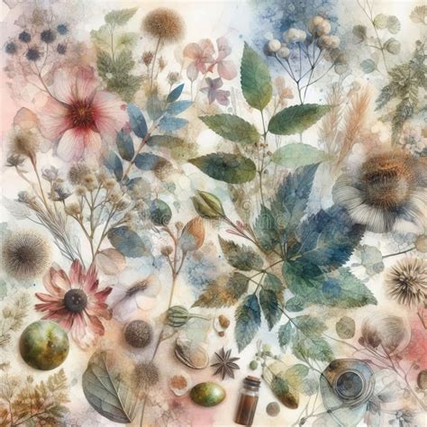 A collage of diverse photos transformed into watercolor paintings