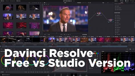 DaVinci Resolve Free vs Studio Feature Comparison