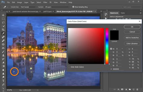 Photoshop Layers panel showing Solid Color fill layer and mask