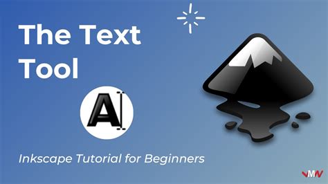 Inkscape toolbar showing the text tool