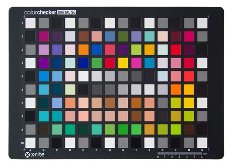 X-Rite Color Checker chart