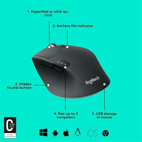 Logitech M720 Triathlon mouse