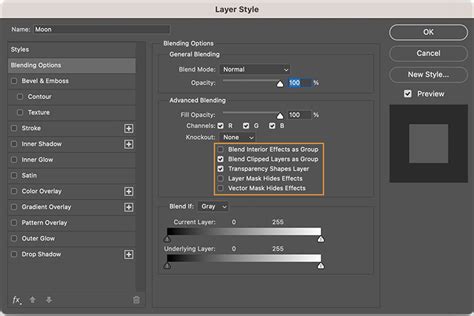 Photoshop Layers panel highlighting the Opacity slider