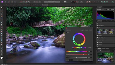 Affinity Photo 2 interface showcasing layer editing