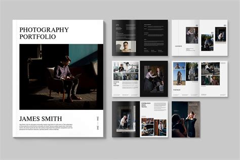 Photographer Portfolio with Consistent Style