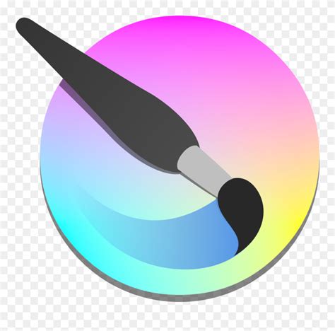Krita logo with brush icons