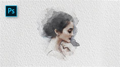 Watercolor effect applied to a photograph