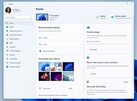 Windows 11 background settings interface