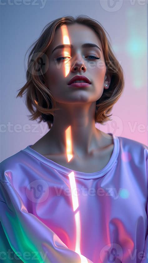 Softly lit portrait with a dreamy effect