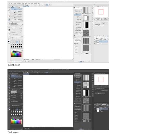 Clip Studio Paint user interface
