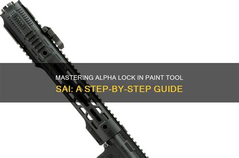 Demonstration of Alpha Lock preventing paint spill