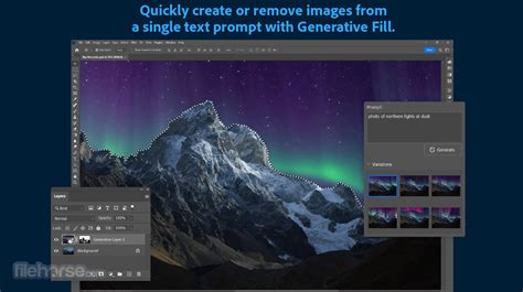 Screenshot of Photoshop showing a base image with a digital backdrop layer added above it