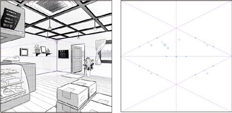 Manga Studio perspective rulers