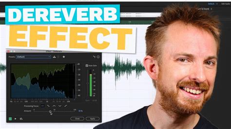 Adobe Audition DeReverb effect