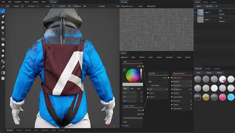 Node-based texture painting in ArmorPaint