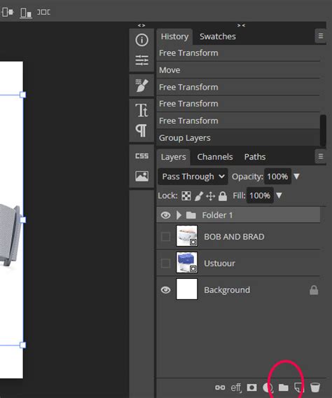 Photopea Layers Panel Interface