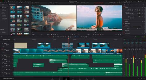 DaVinci Resolve Curves Palette