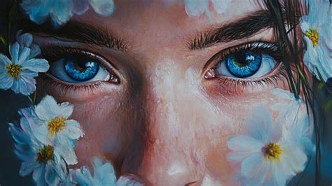 Collage of various oil painting effects applied to different subjects
