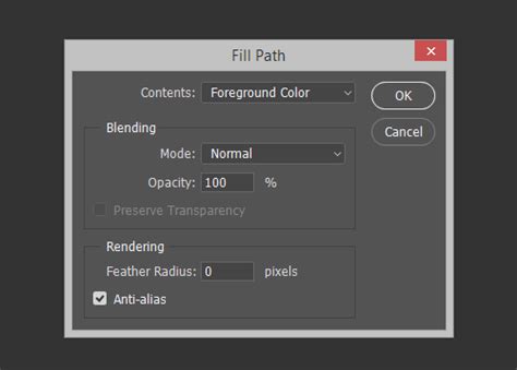 Photoshop Path Stroking Comparison