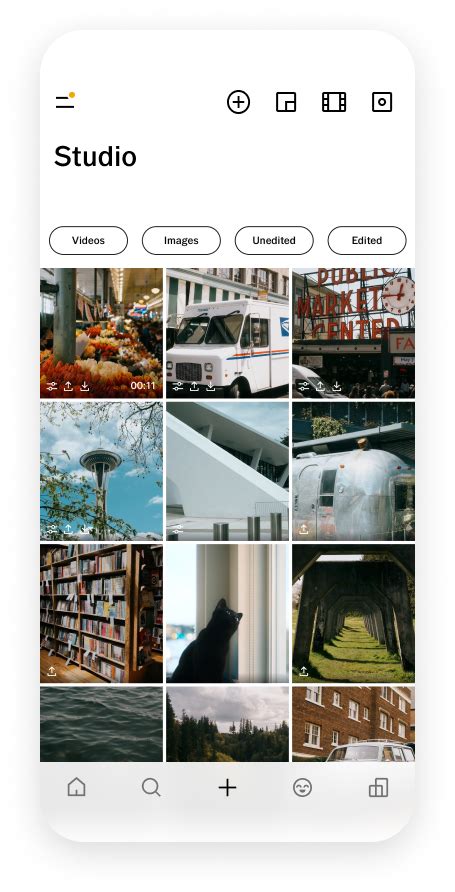 VSCO app interface with editing tools