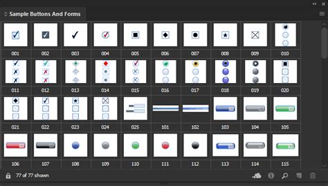 InDesign Buttons and Forms panel