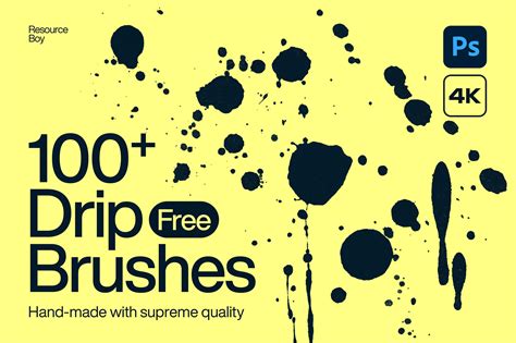 Creating custom drip brushes in Photoshop