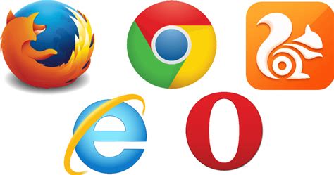 A collage of various web browser icons and image editing software logos