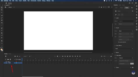Screenshot of the ibisPaint animation timeline interface