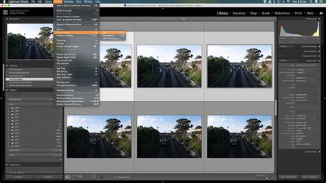 Lightroom HDR Merge Preview window with settings