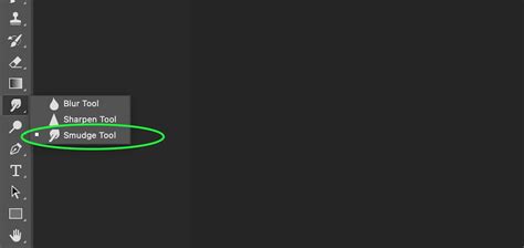 Photoshop Smudge Tool Icon