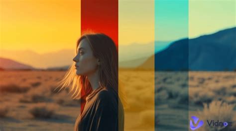 A visually striking still from a Hollywood film showcasing advanced color grading