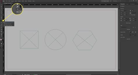 InDesign showing the Pen Tool creating a custom vector shape