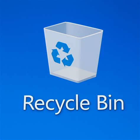 Screenshot of Windows Recycle Bin
